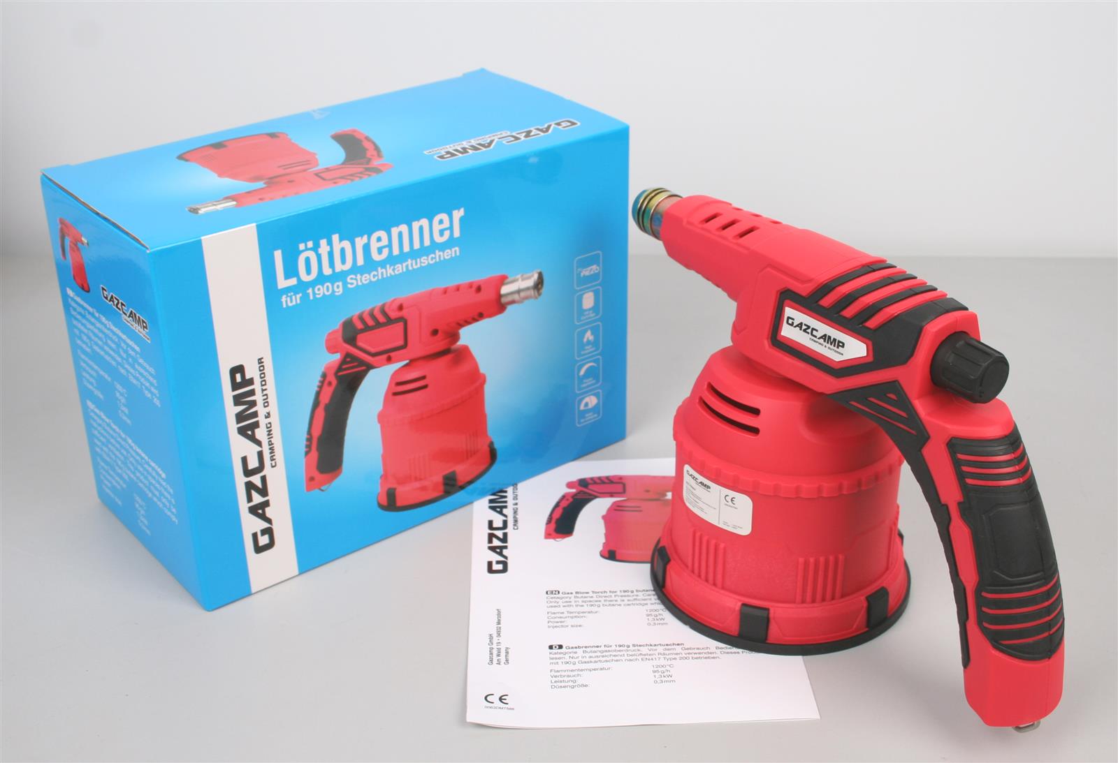 PD 410 S Lötbrenner 190 g mit Piezozündung