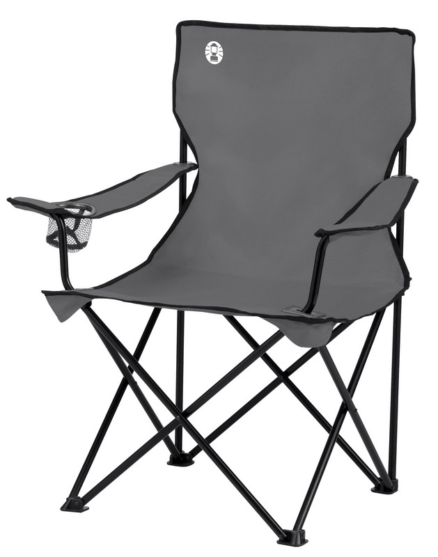 Coleman Quad Chair grey Faltstuhl