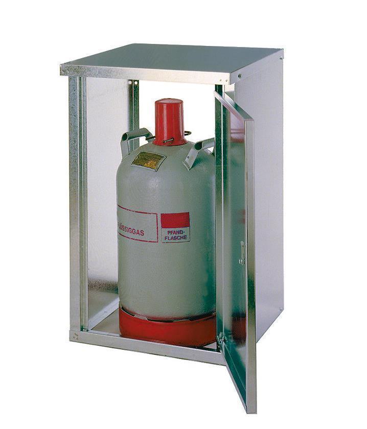 GOK 1-Flaschenschrank für 11kg Gasflasche mit Rückwand